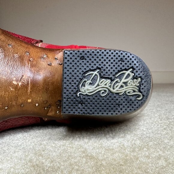 Women's Red Dan Post Boots - size 7 - Picture 5 of 12